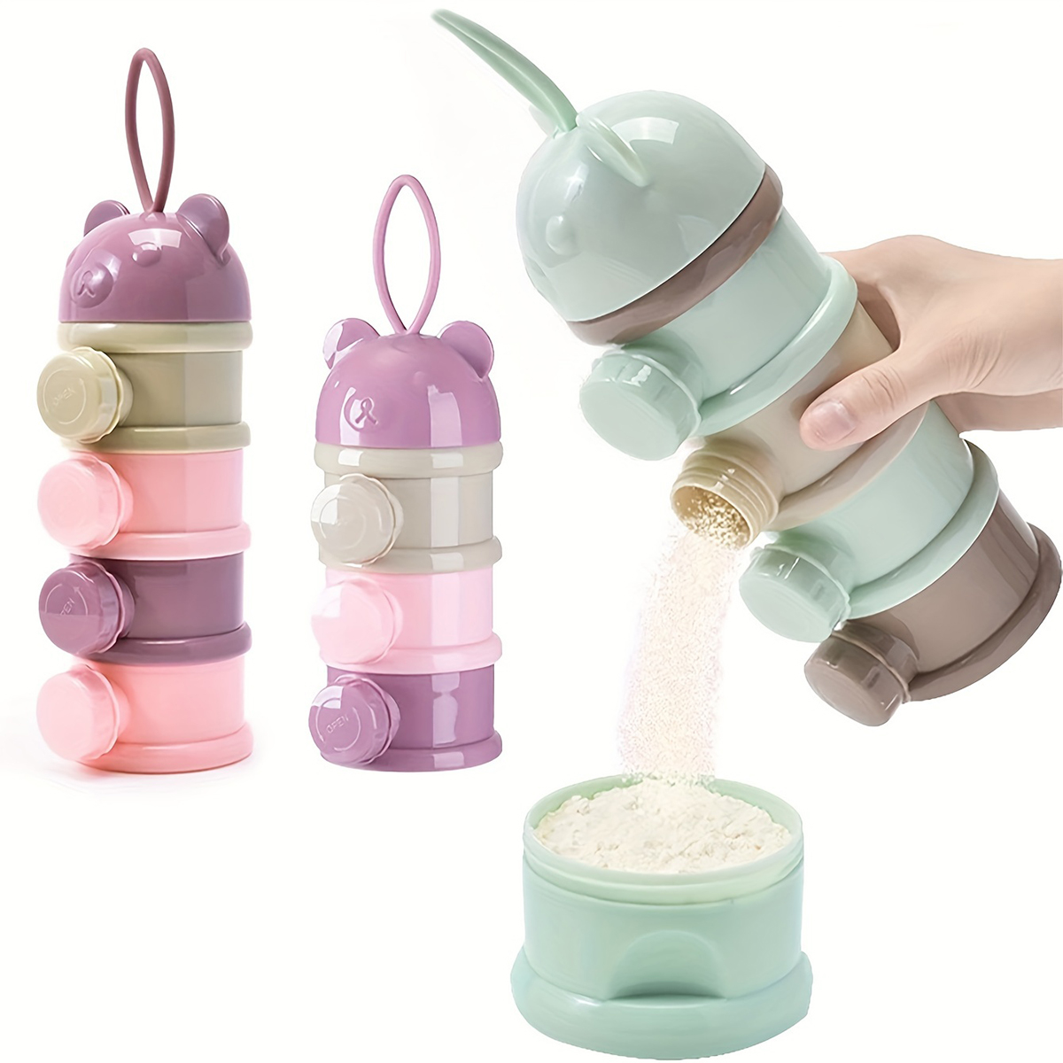 Xxl Food Storage Container - Récipient de lait en poudre pour