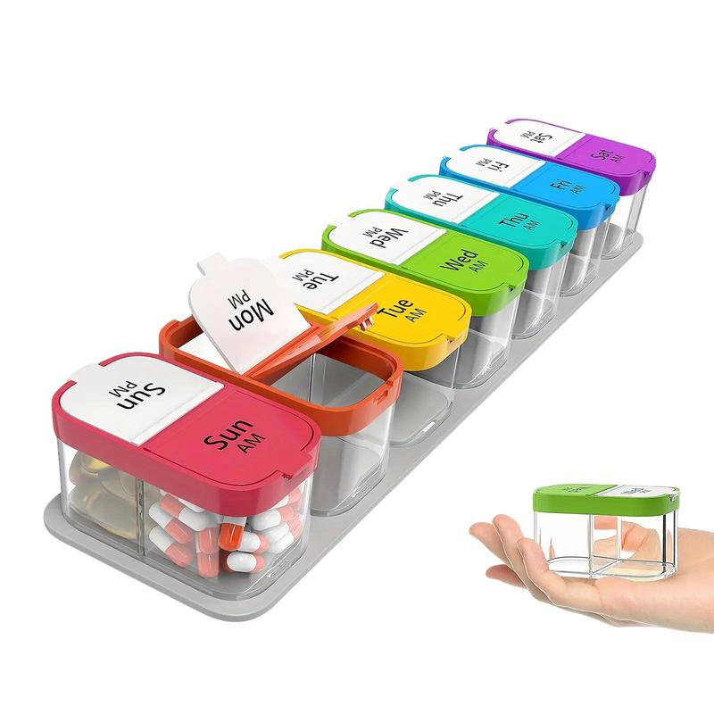 Food Storage Xl - Grand organisateur de pilules de 7