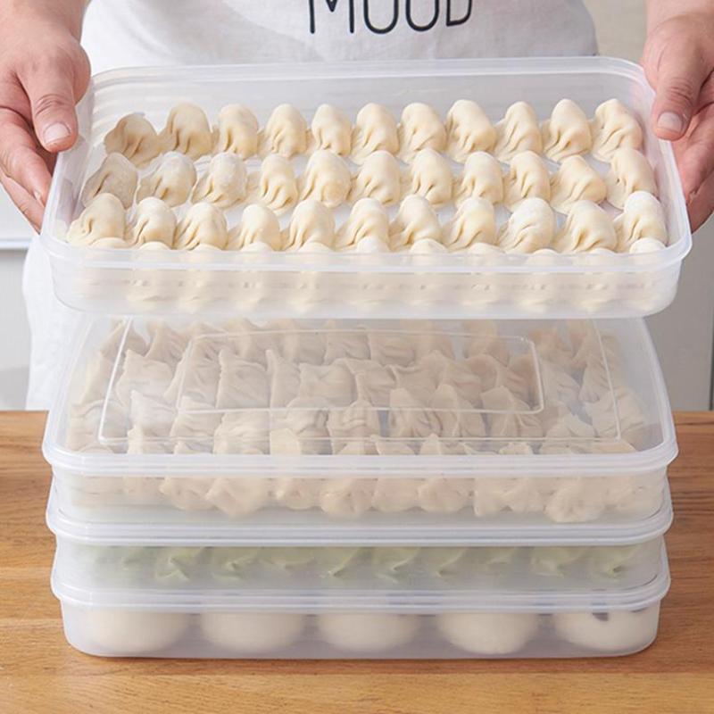 Food Storage Vegetables - Boîte de rangement transparente pour cuisine,
