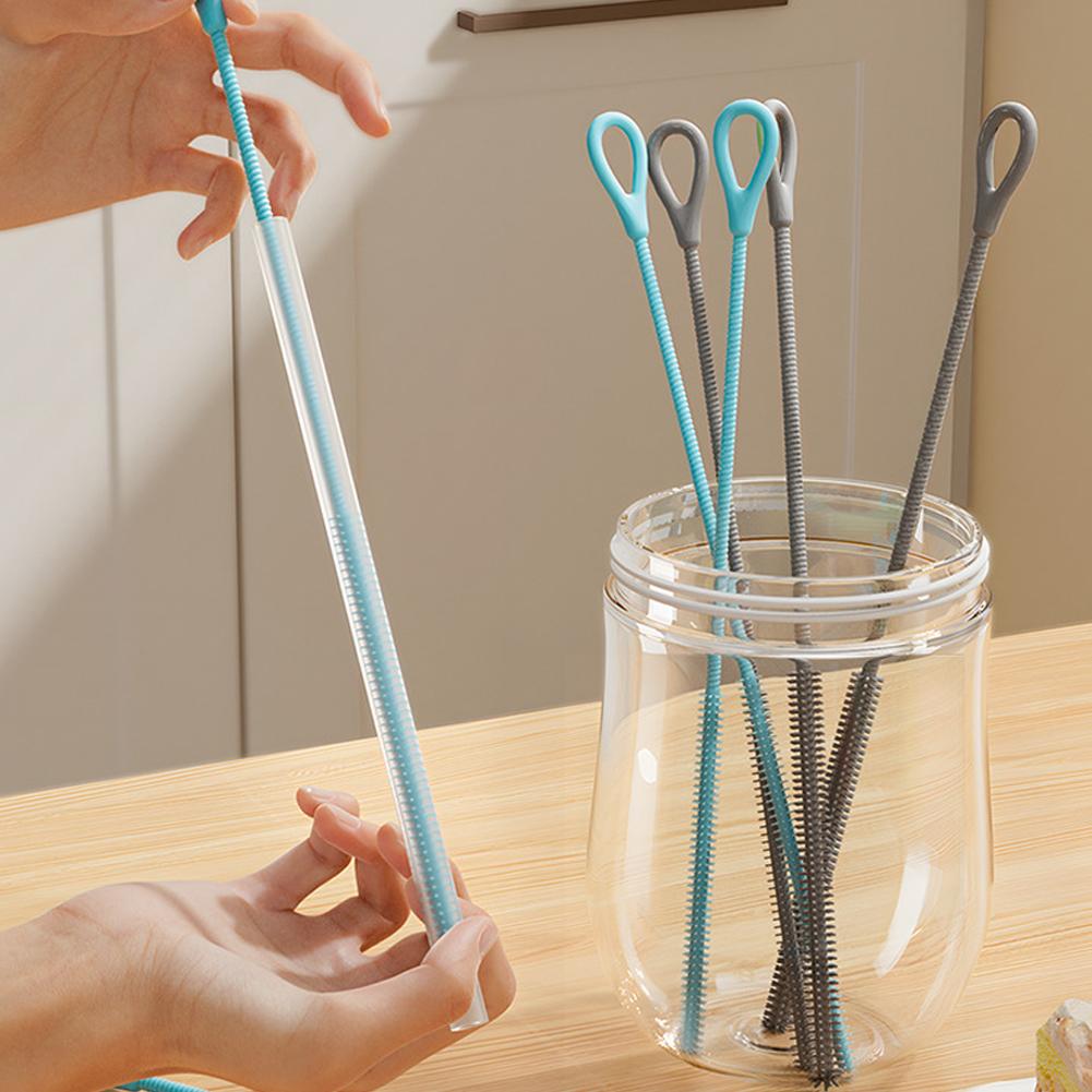 Food Storage Long Term - 2 brosses à pailles en silicone