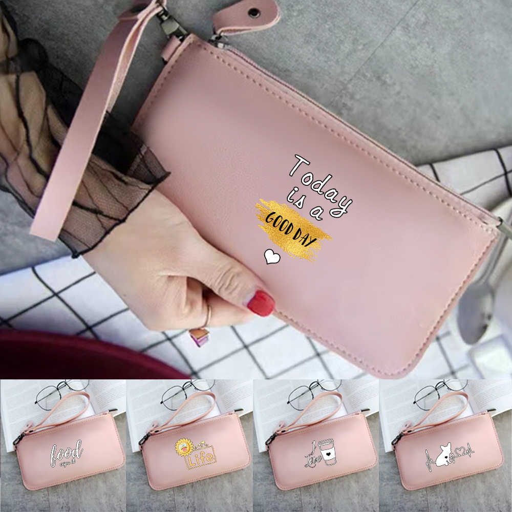 Food Storage Notes - Portefeuilles en cuir PU pour femmes,