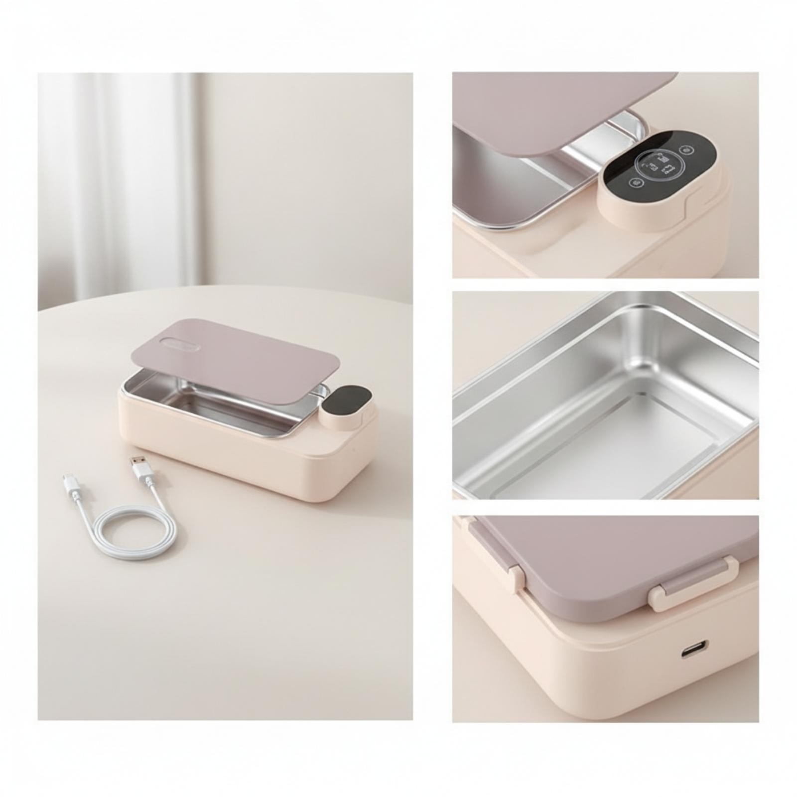 Portable Food Warmer - Boîte à lunch avec doublure en