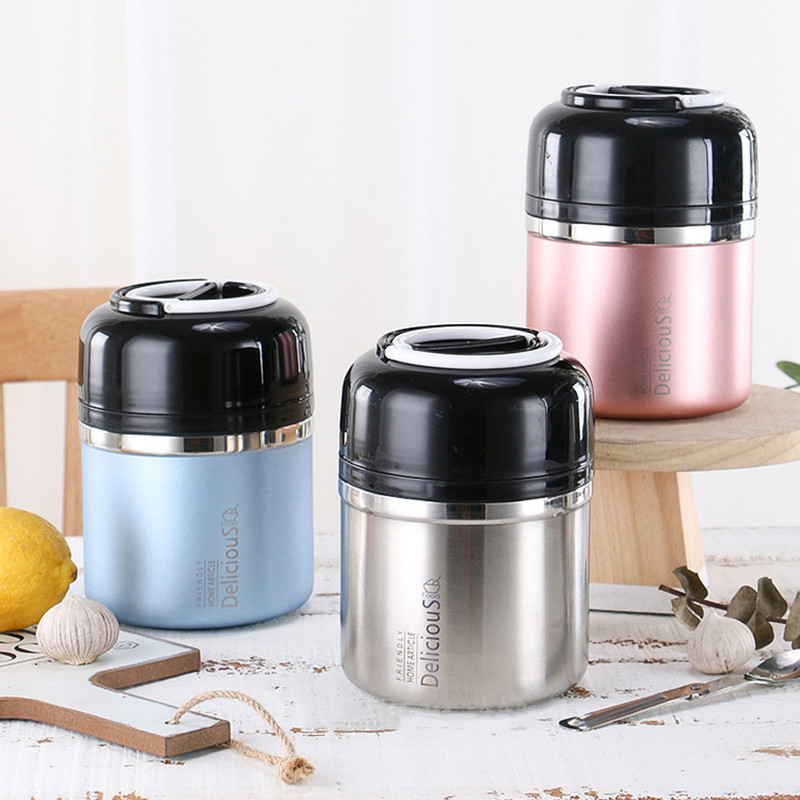 Food Storage Long Term - Boîte à déjeuner en acier inoxydable,