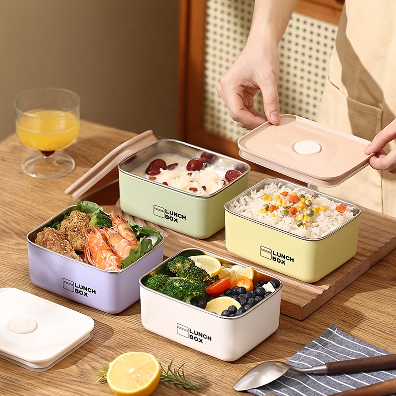 Food Storage In Stainless Steel - Ensemble de contenants alimentaires en acier