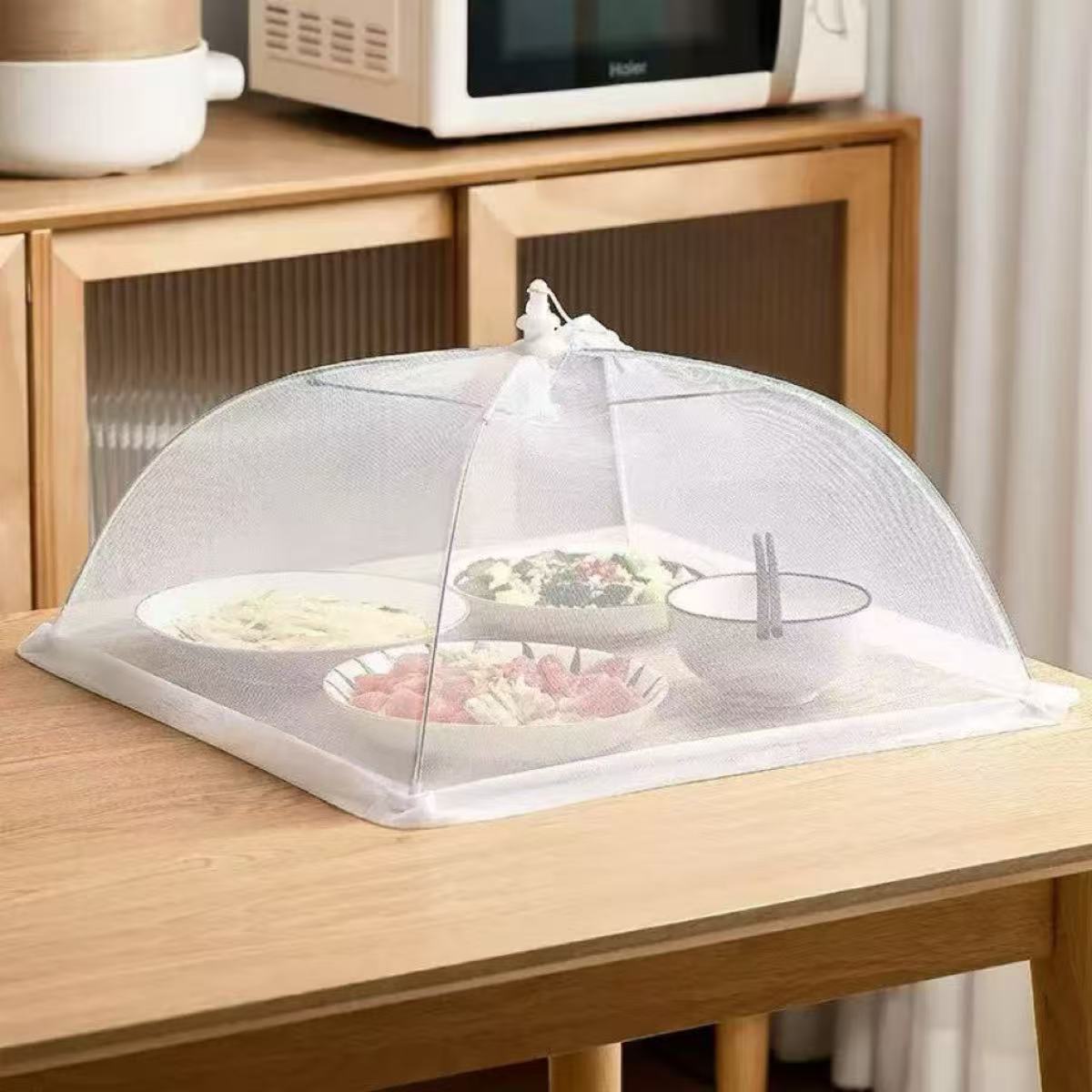 Food Storage Long Term - Couvre-aliments en filet pliable et lavable,