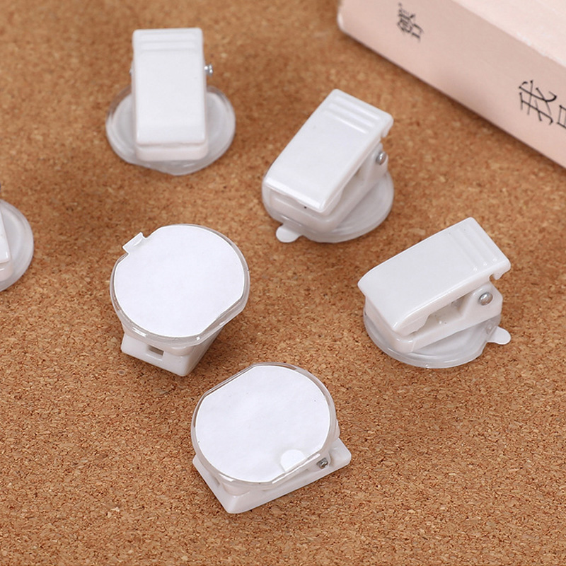 Food Storage Notes - 100 mini-clips rotatifs en acrylique, clips