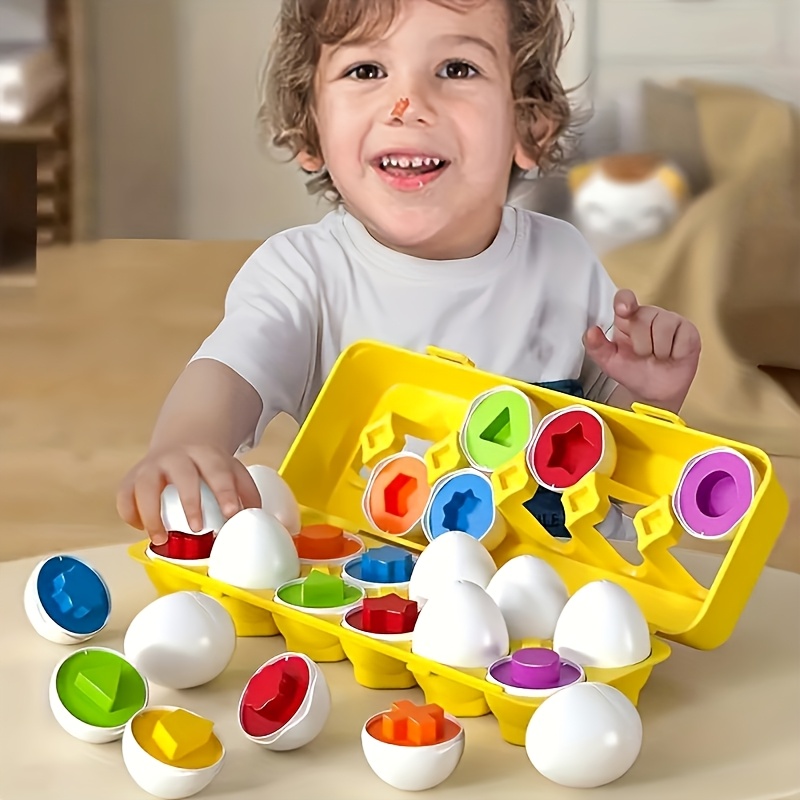 Food Storage Eggs - Jouets assortis de couleurs et de