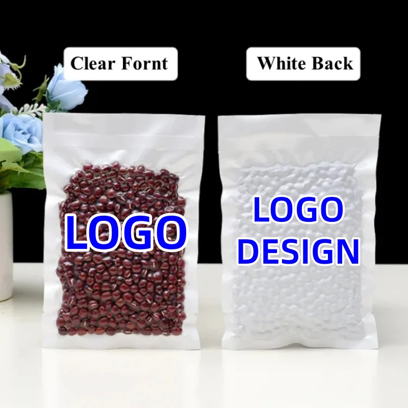 Food Storage Long Term - 100 sacs d'emballage sous vide transparents