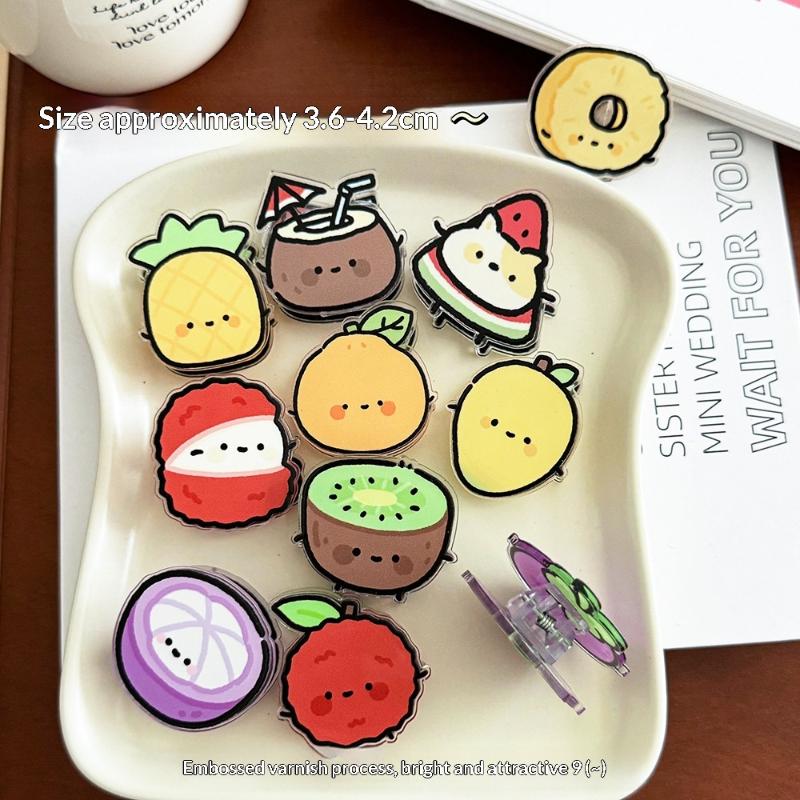 Food Storage Notes - Lot de 4 pinces décoratives en