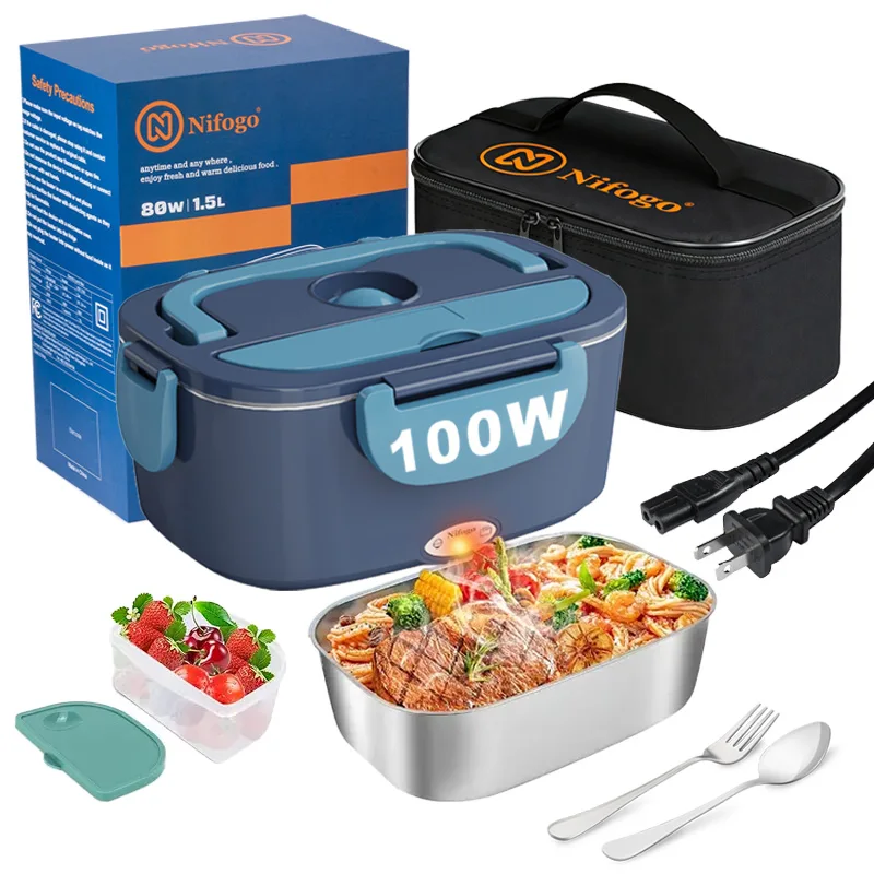 Boîte à lunch chauffante élect - Portable Food Warmer avis et prix