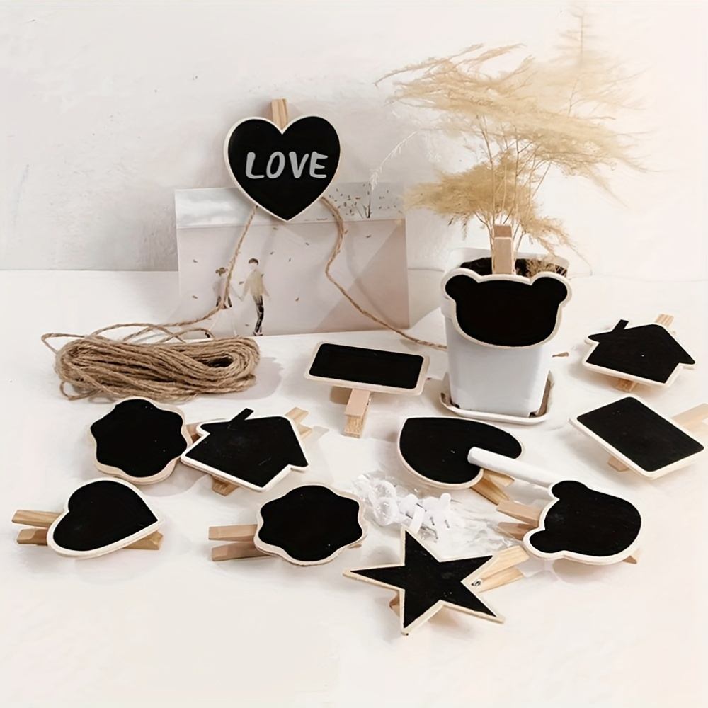 10/20 pièces Mini tableau noir - Food Storage Notes avis et prix