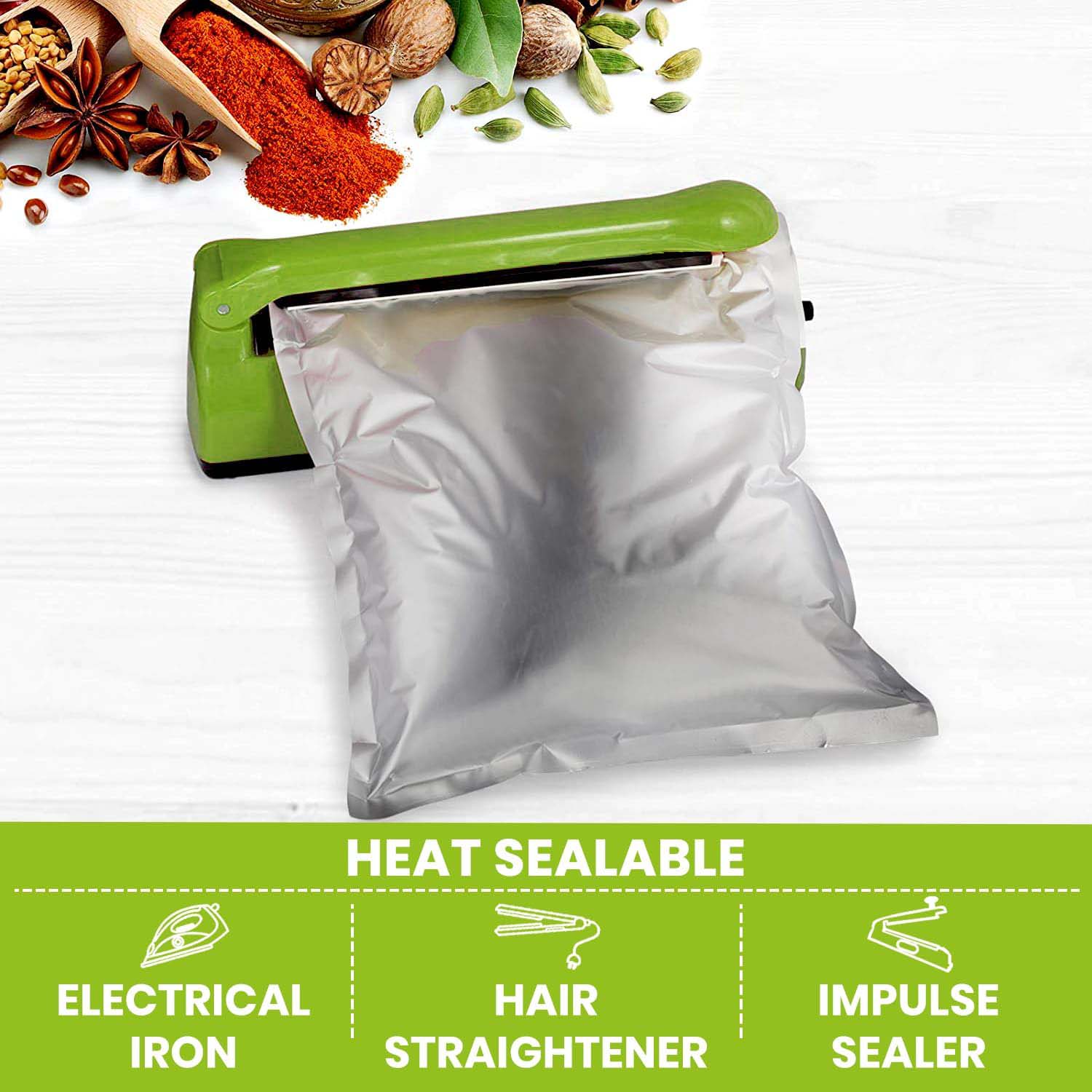 Sacs en Mylar d'aluminium arge - Food Storage Long Term avis et prix