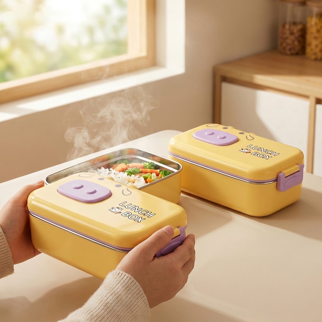 Boîte à bento en acier inoxyda - Food Storage Made Easy avis et prix