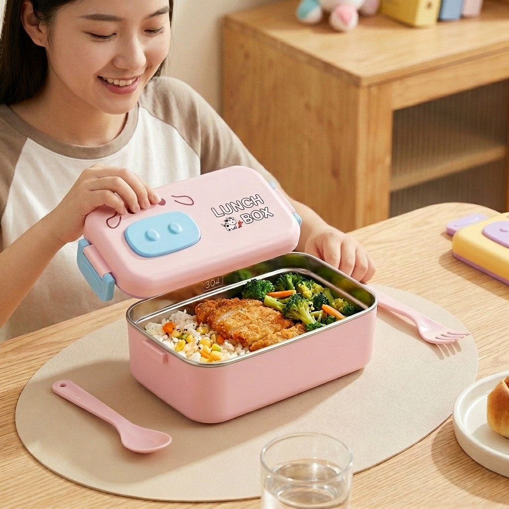 Boîte à bento en acier inoxyda - Food Storage Made Easy avis et prix