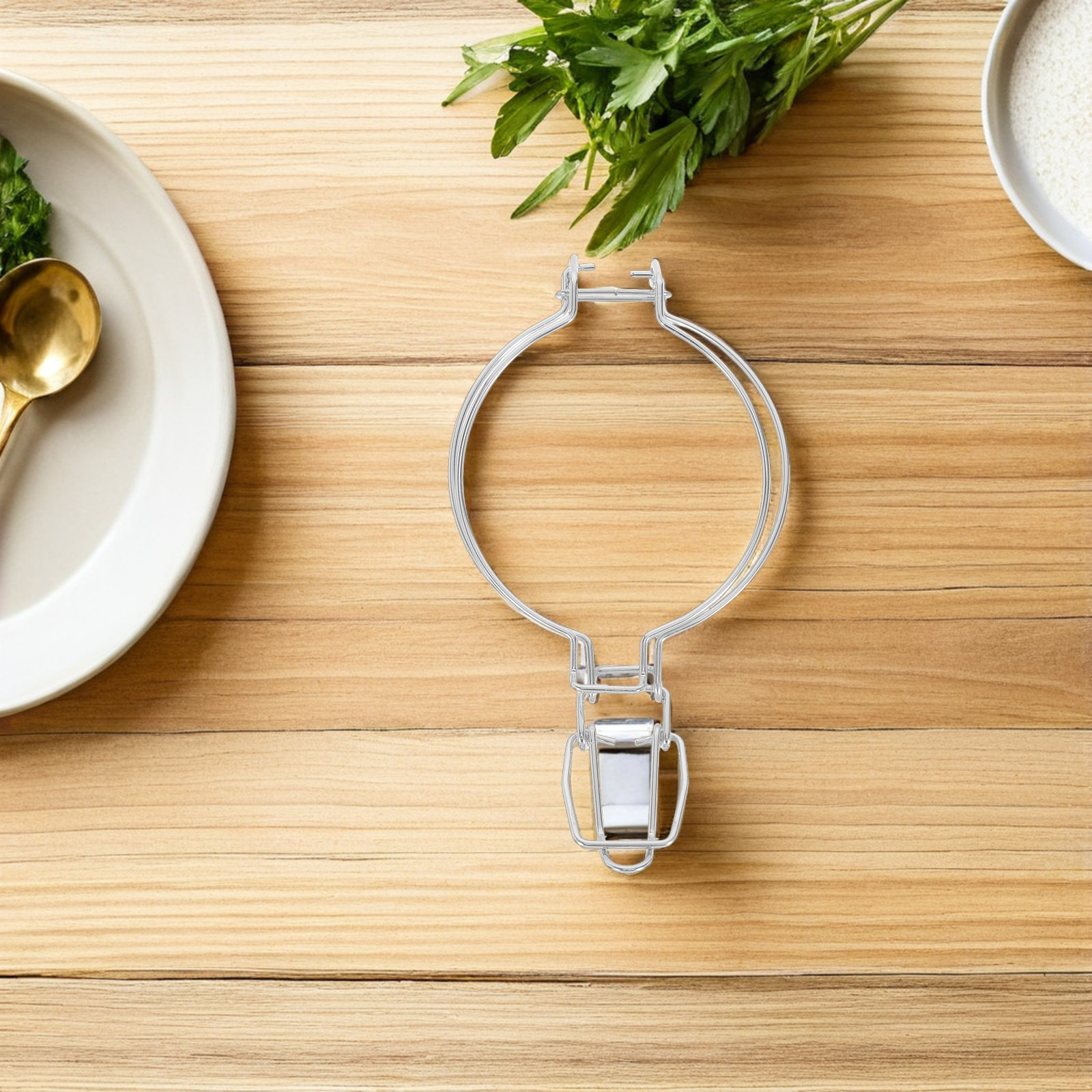 6 pièces de fermoirs à ressort - Food Storage In Stainless Steel avis et prix
