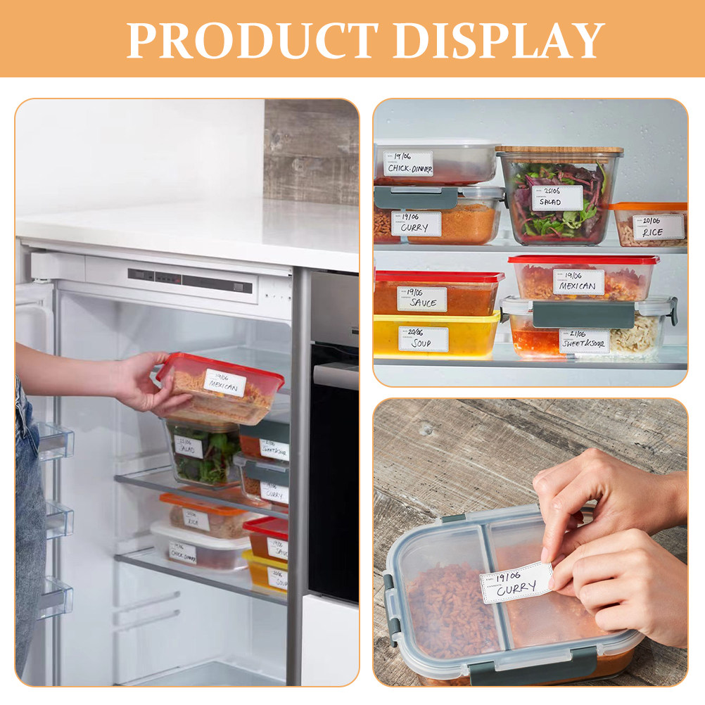 10 feuilles d'autocollants éti - Food Storage Notes avis et prix