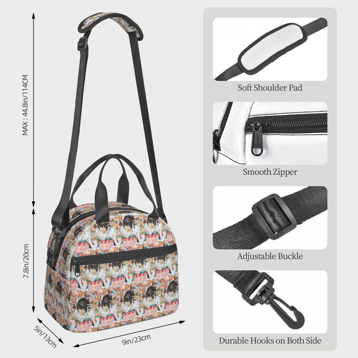 Deaths Notes Ryuk Anime Sac à  - Food Storage Notes avis et prix