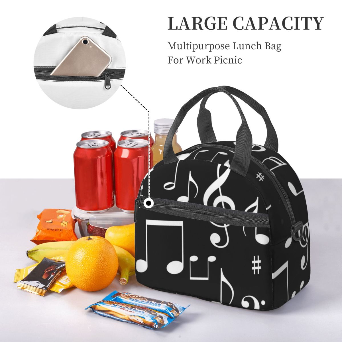 Sac à déjeuner isotherme avec  - Food Storage Notes avis et prix