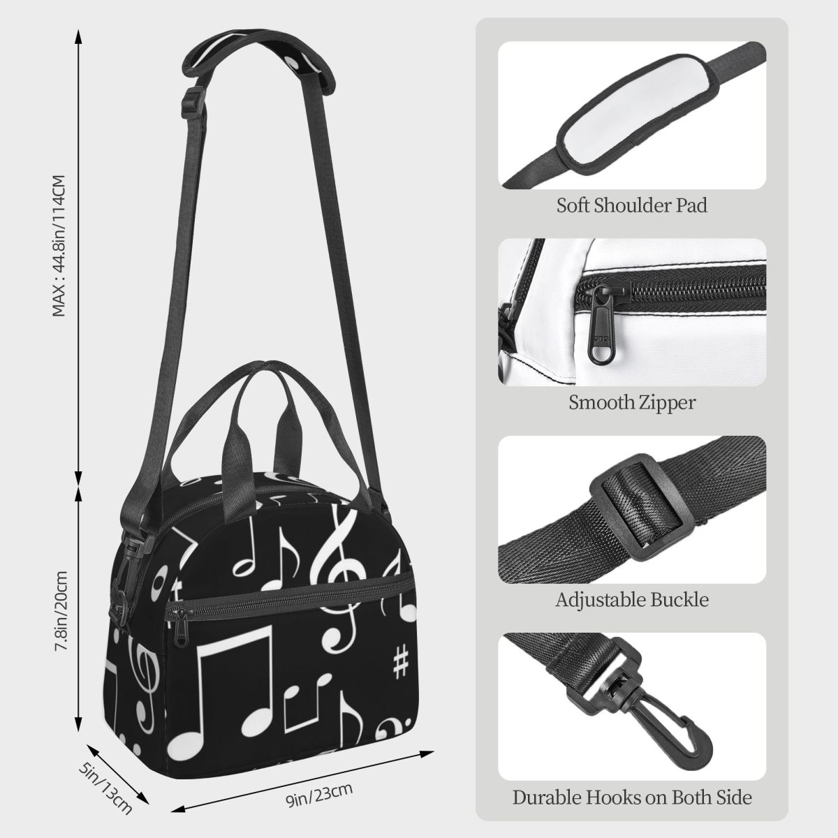 Sac à déjeuner isotherme avec  - Food Storage Notes avis et prix