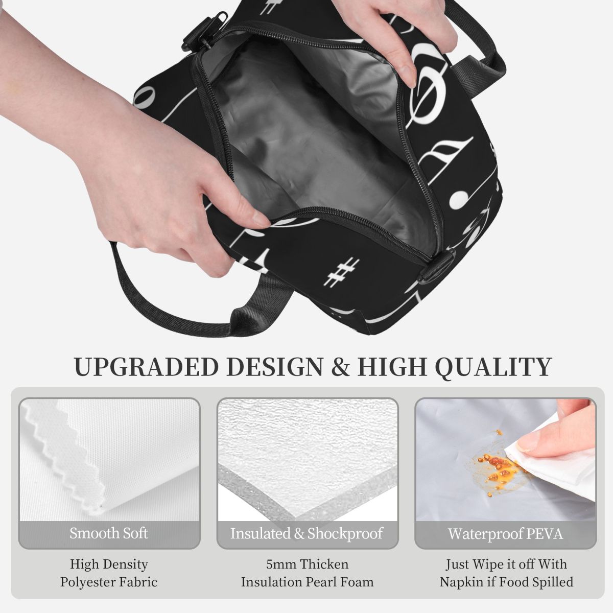 Sac à déjeuner isotherme avec  - Food Storage Notes avis et prix