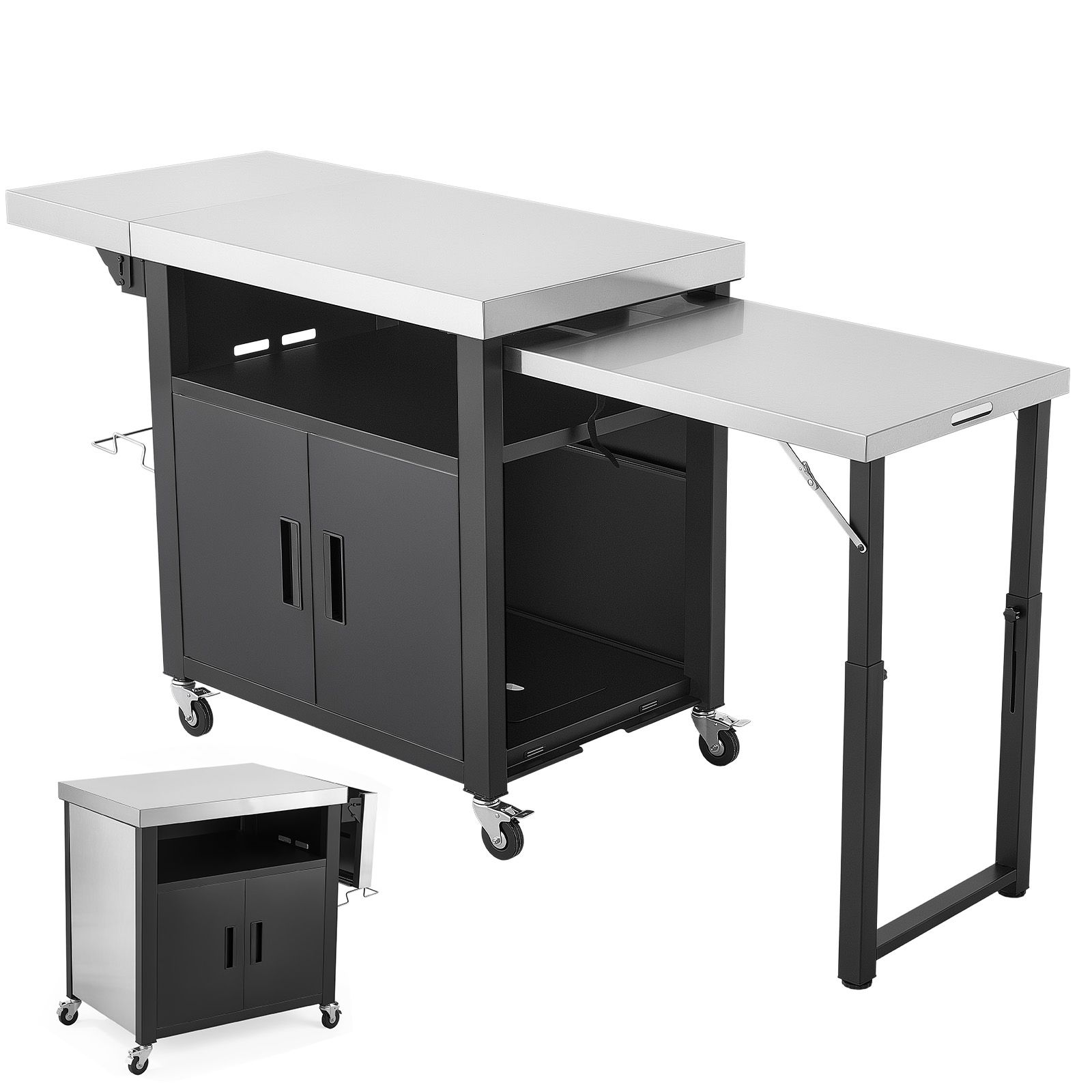 Chariot de barbecue extérieur  - Food Storage Kitchen Cabinet avis et prix