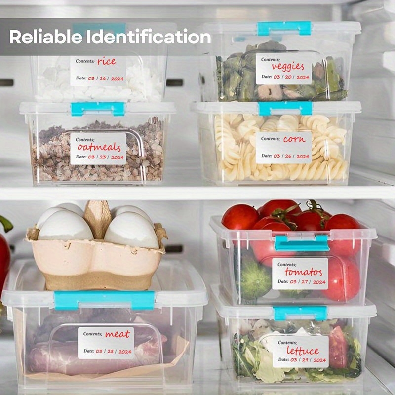Étiquette amovible 100 % imper - Food Storage Notes avis et prix