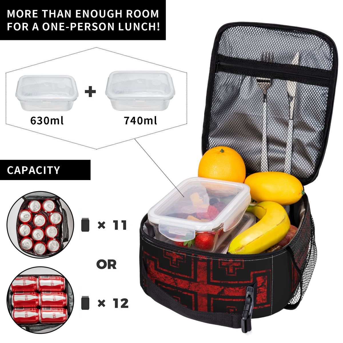 Sac à déjeuner personnalisé av - Food Storage Medieval avis et prix