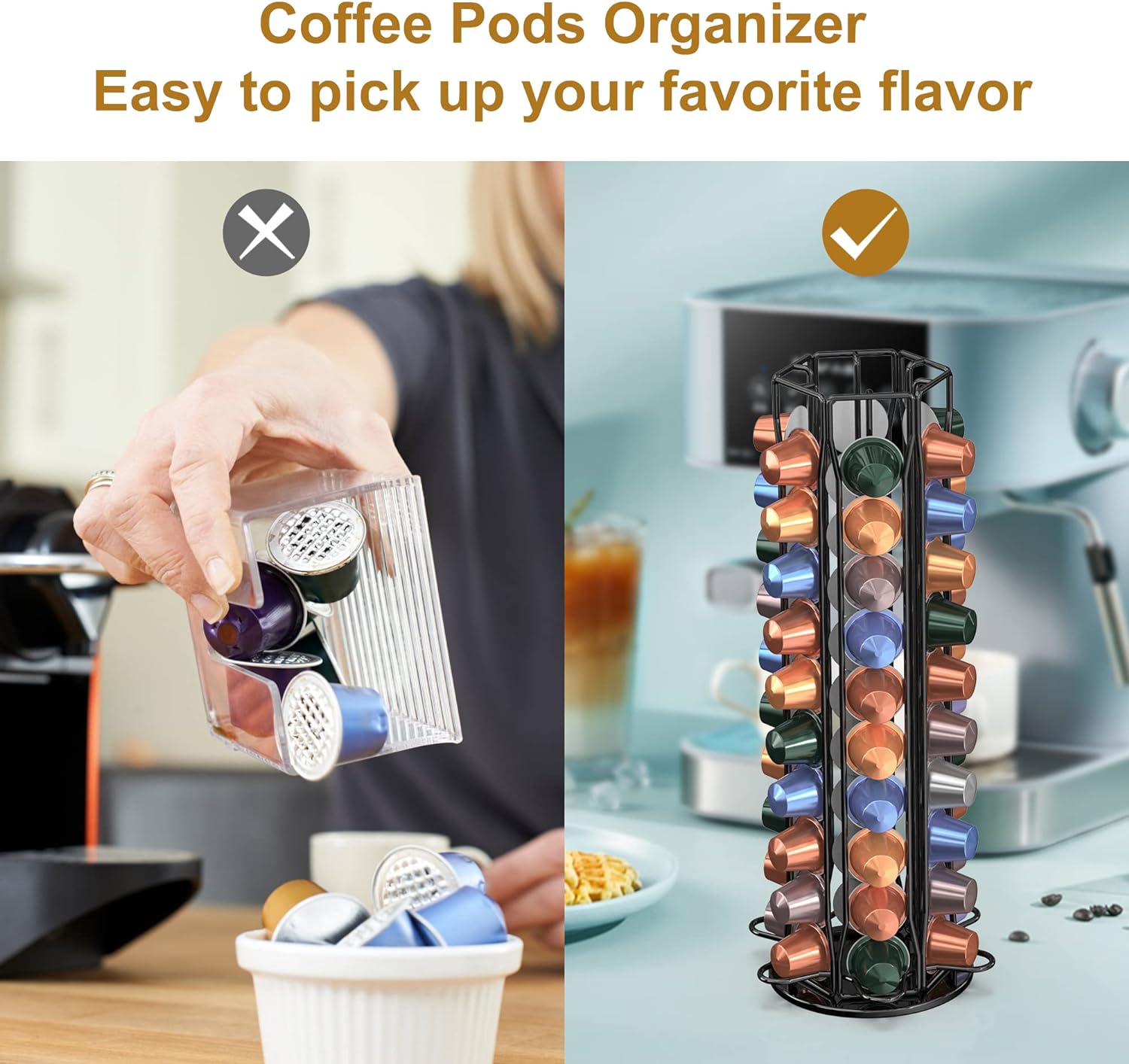 Support pour dosettes de café  - Food Storage Xl avis et prix