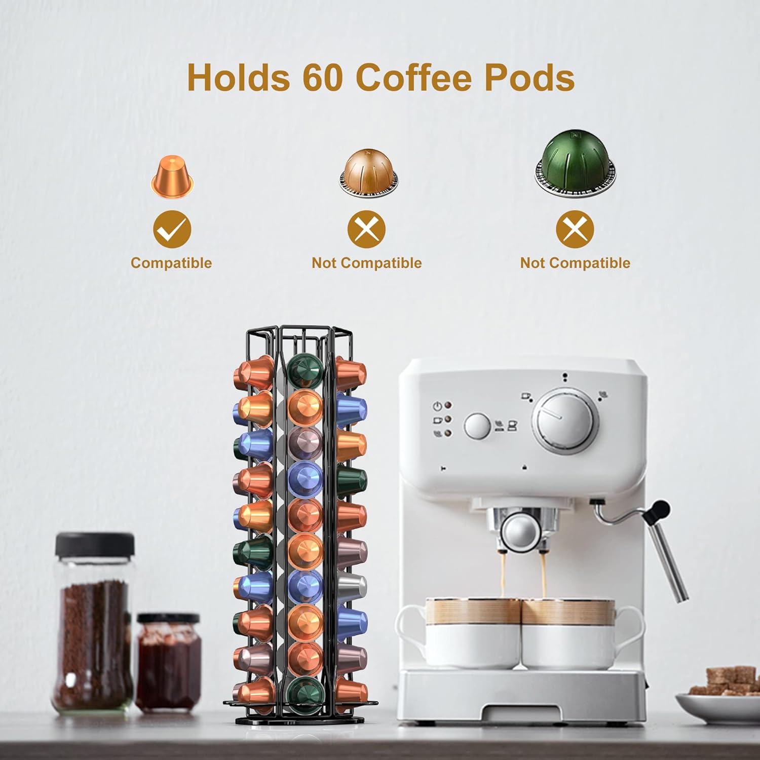 Support pour dosettes de café  - Food Storage Xl avis et prix