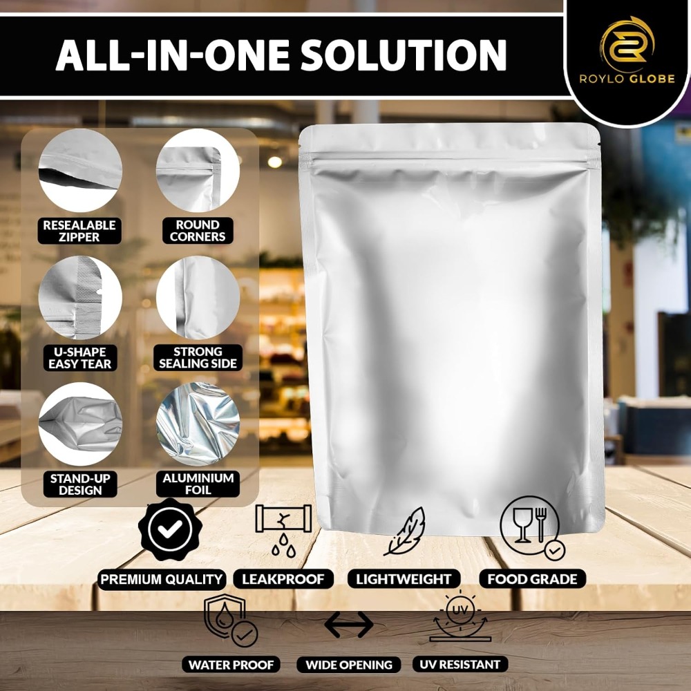 100 sacs en Mylar de 2 quarts  - Food Storage Long Term avis et prix