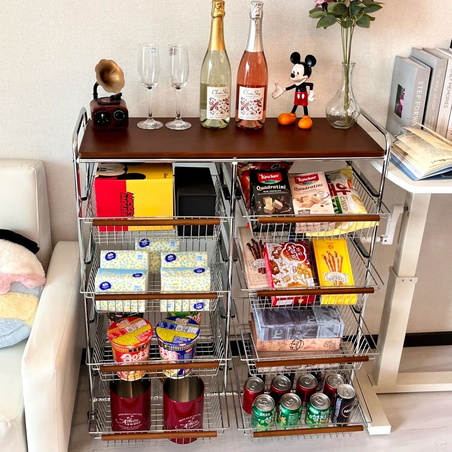 Chariot de rangement de style  - Food Storage Medieval avis et prix