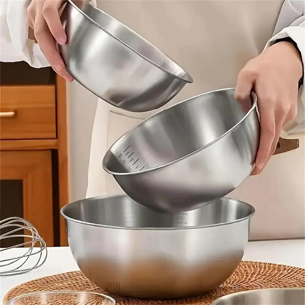 Ensemble de 1 à 3 bols en acie - Food Storage In Stainless Steel avis et prix