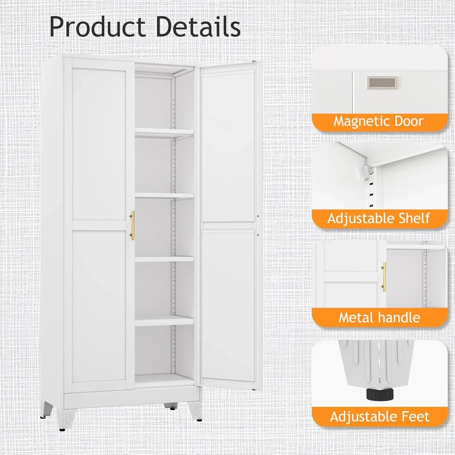 Armoire de rangement haute en  - Food Storage Kitchen Cabinet avis et prix