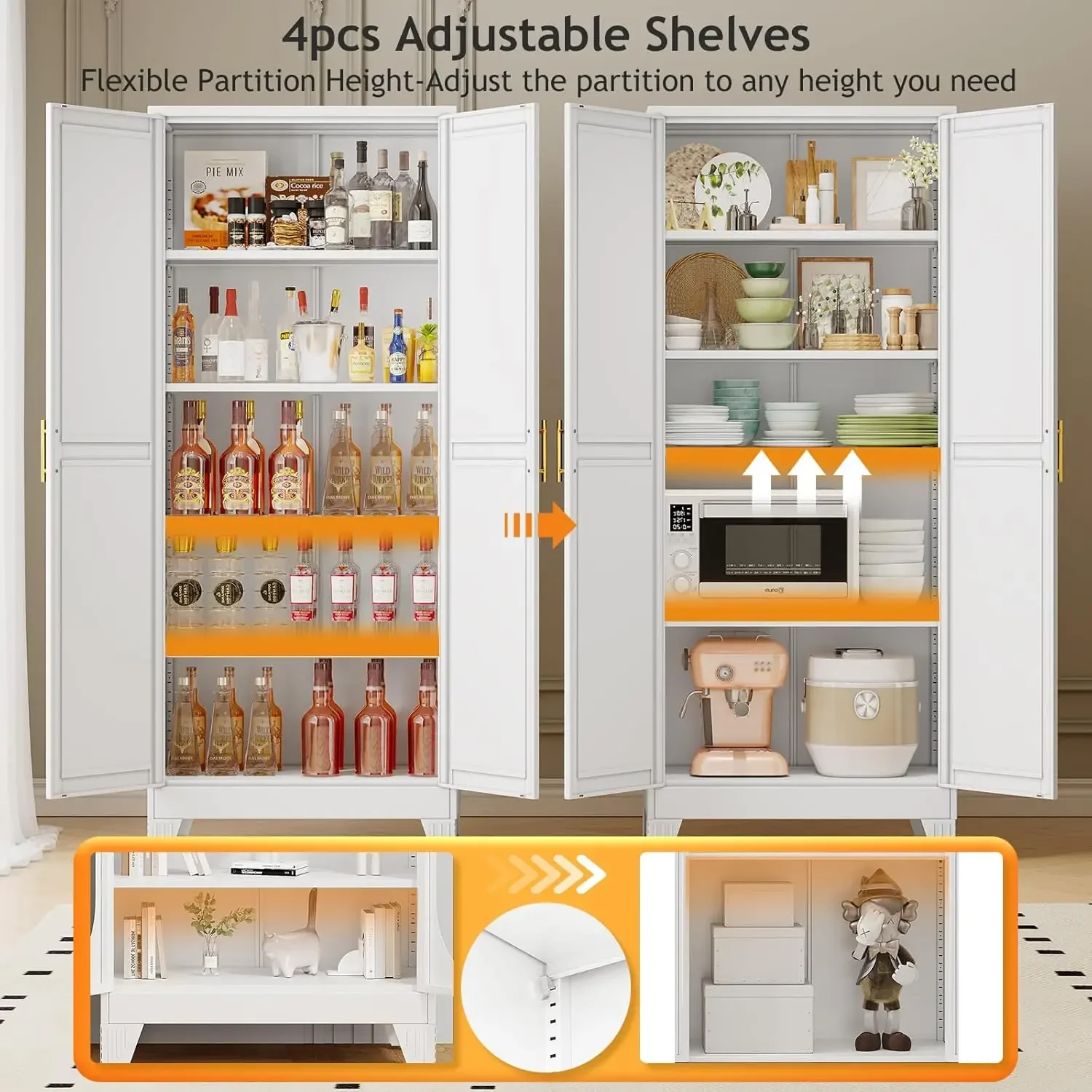 Armoire de rangement haute en  - Food Storage Kitchen Cabinet avis et prix