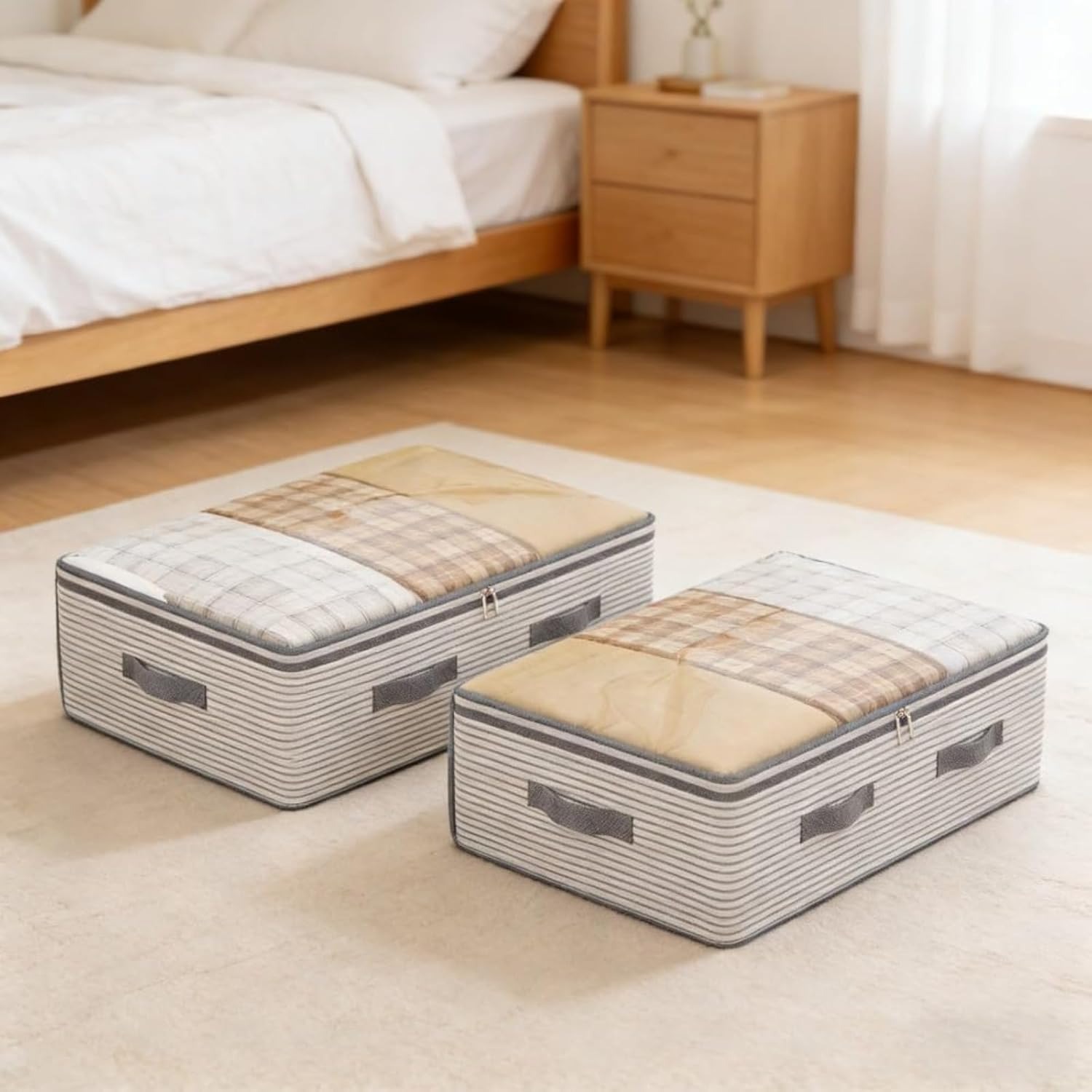 1 boîte de rangement sous lit, - Food Storage Long Term avis et prix