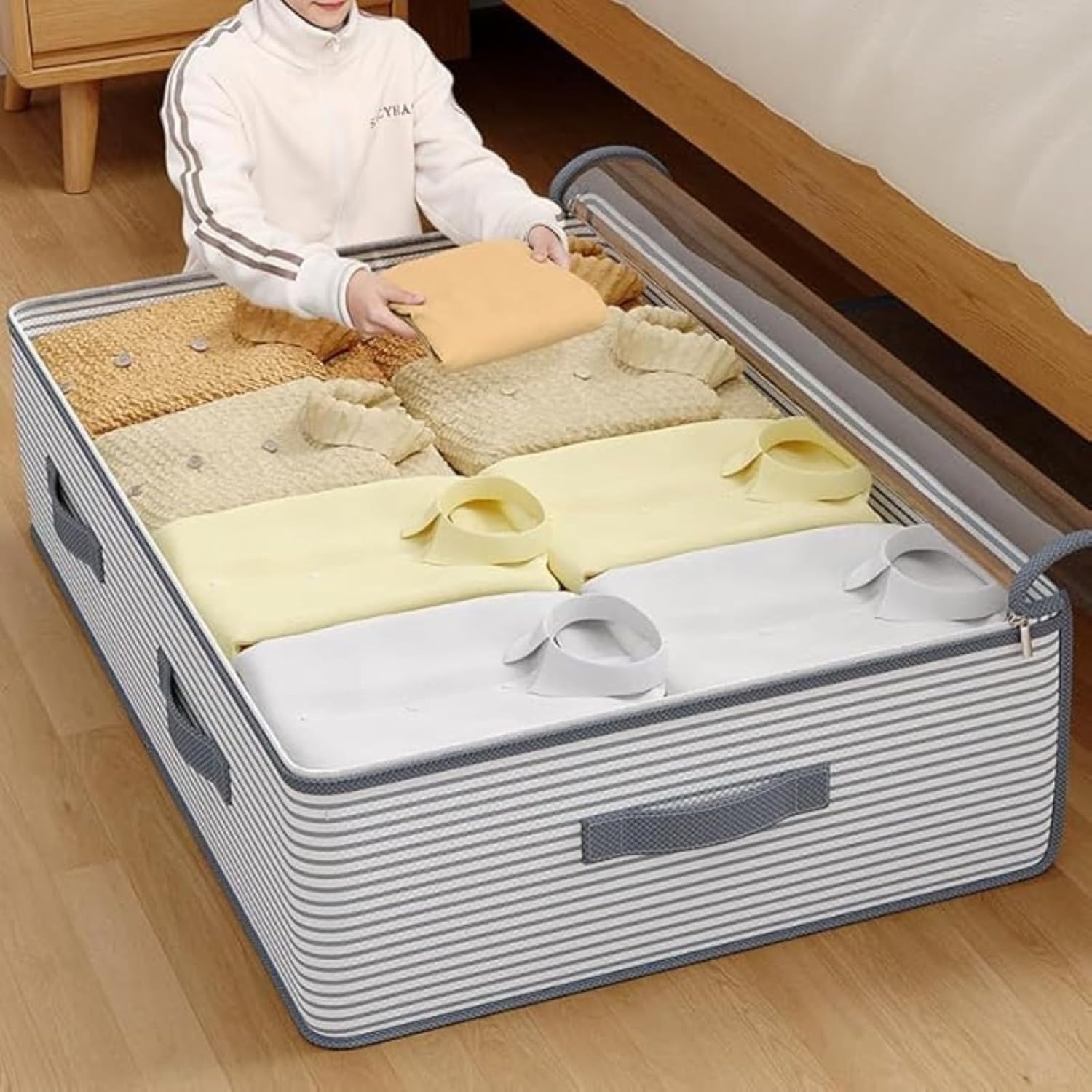 1 boîte de rangement sous lit, - Food Storage Long Term avis et prix