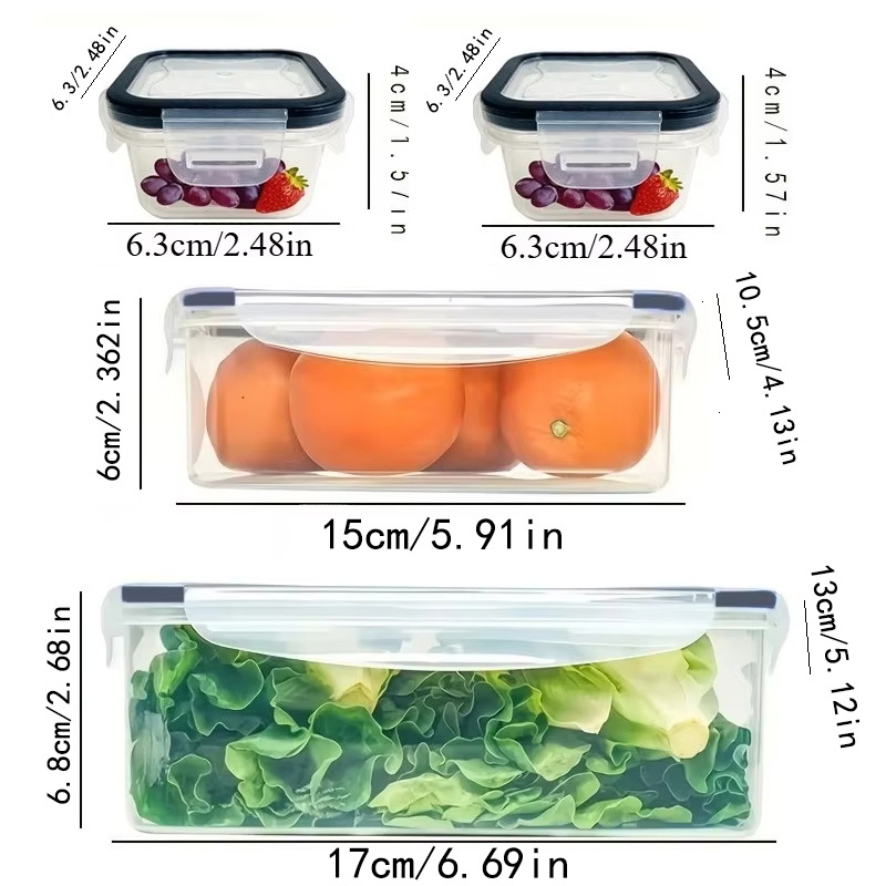 Ensemble de 8 pièces comprenan - Food Storage Vegetables avis et prix