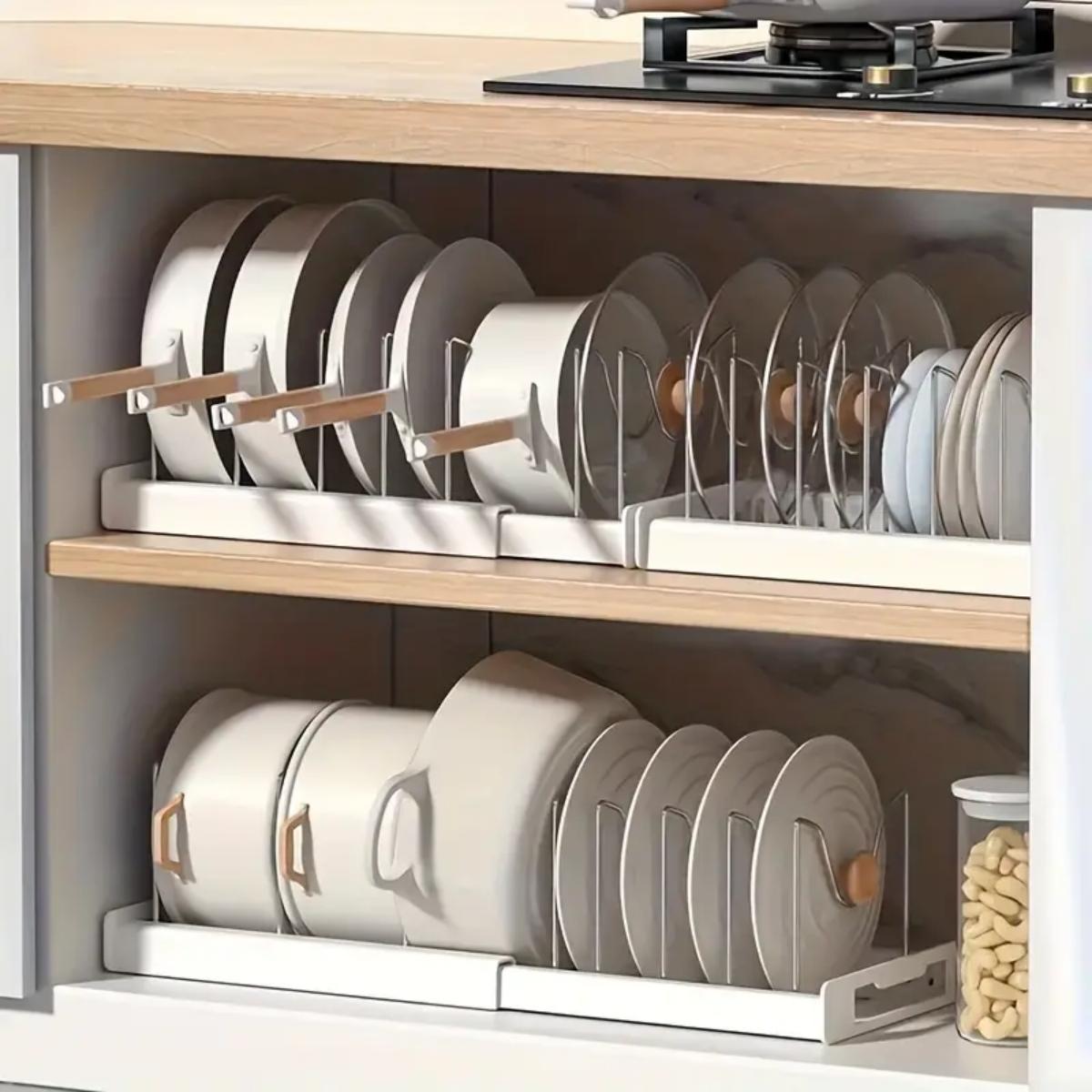 Organisateur de casseroles et  - Food Storage Kitchen Cabinet avis et prix