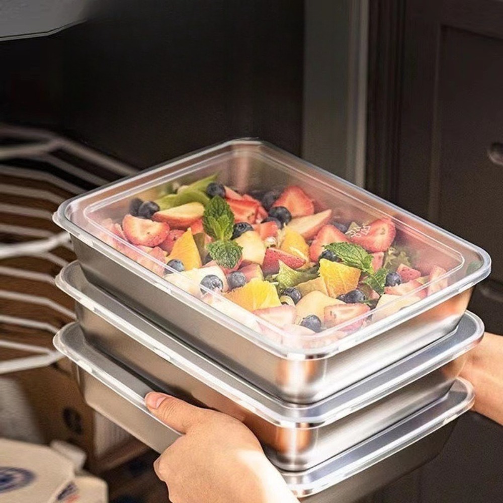 Plateau de service en acier in - Food Storage In Stainless Steel avis et prix