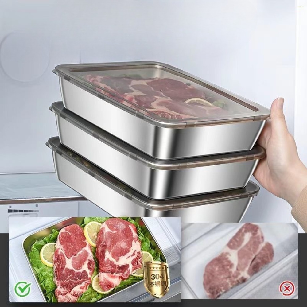 Plateau de service en acier in - Food Storage In Stainless Steel avis et prix