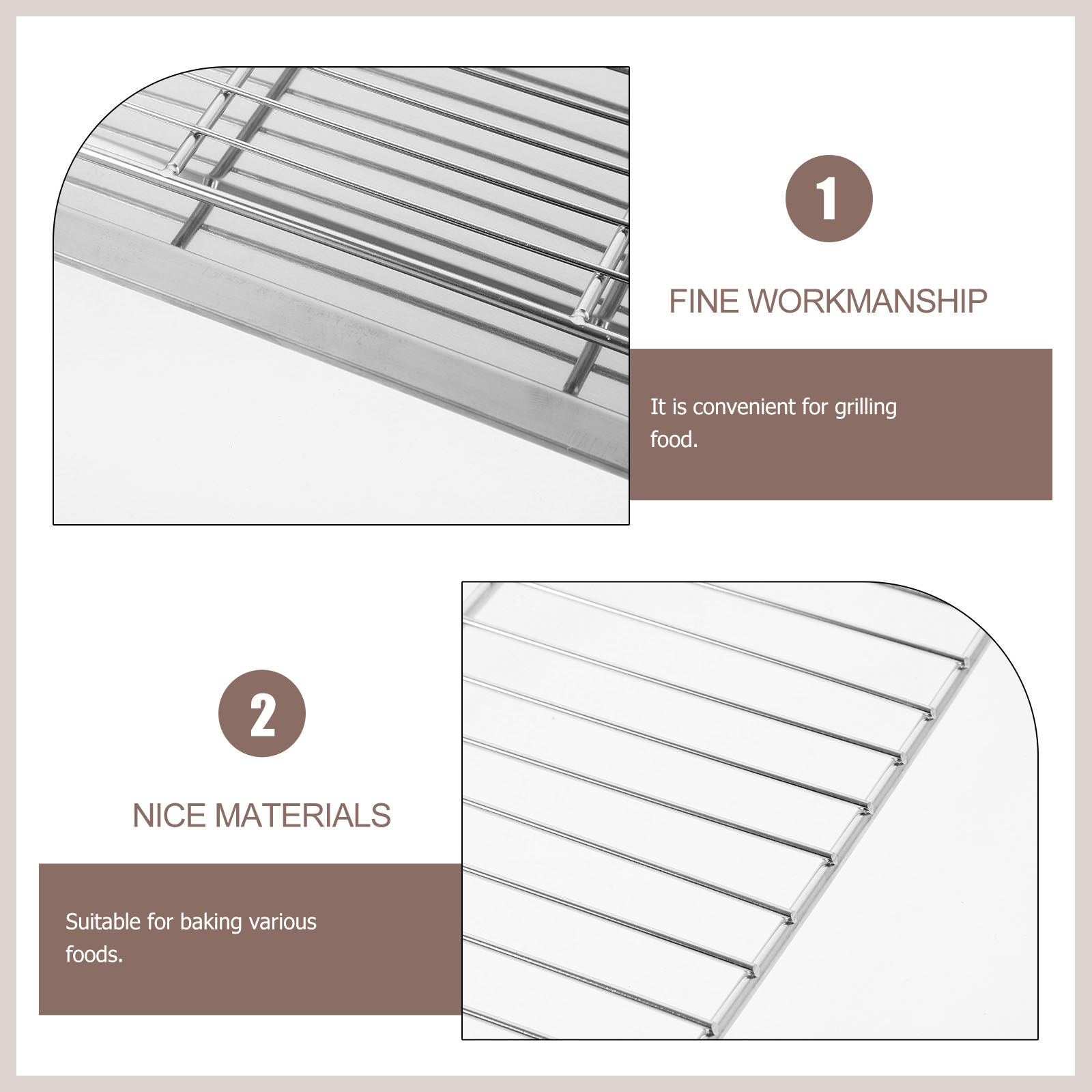 1 ensemble de grille de cuisso - Food Storage In Stainless Steel avis et prix