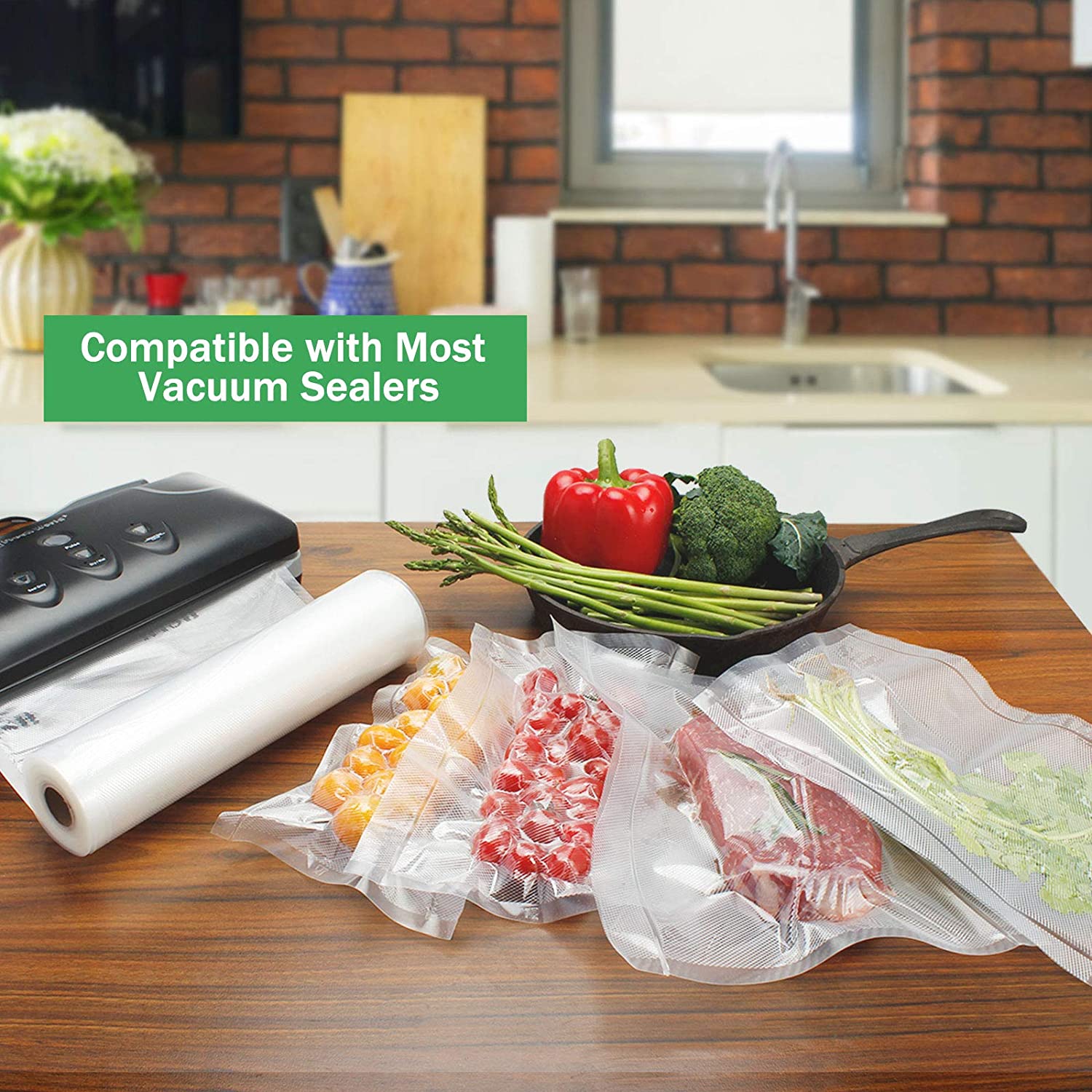 Sacs sous vide pour aliments,  - Food Storage Vacuum Bags avis et prix