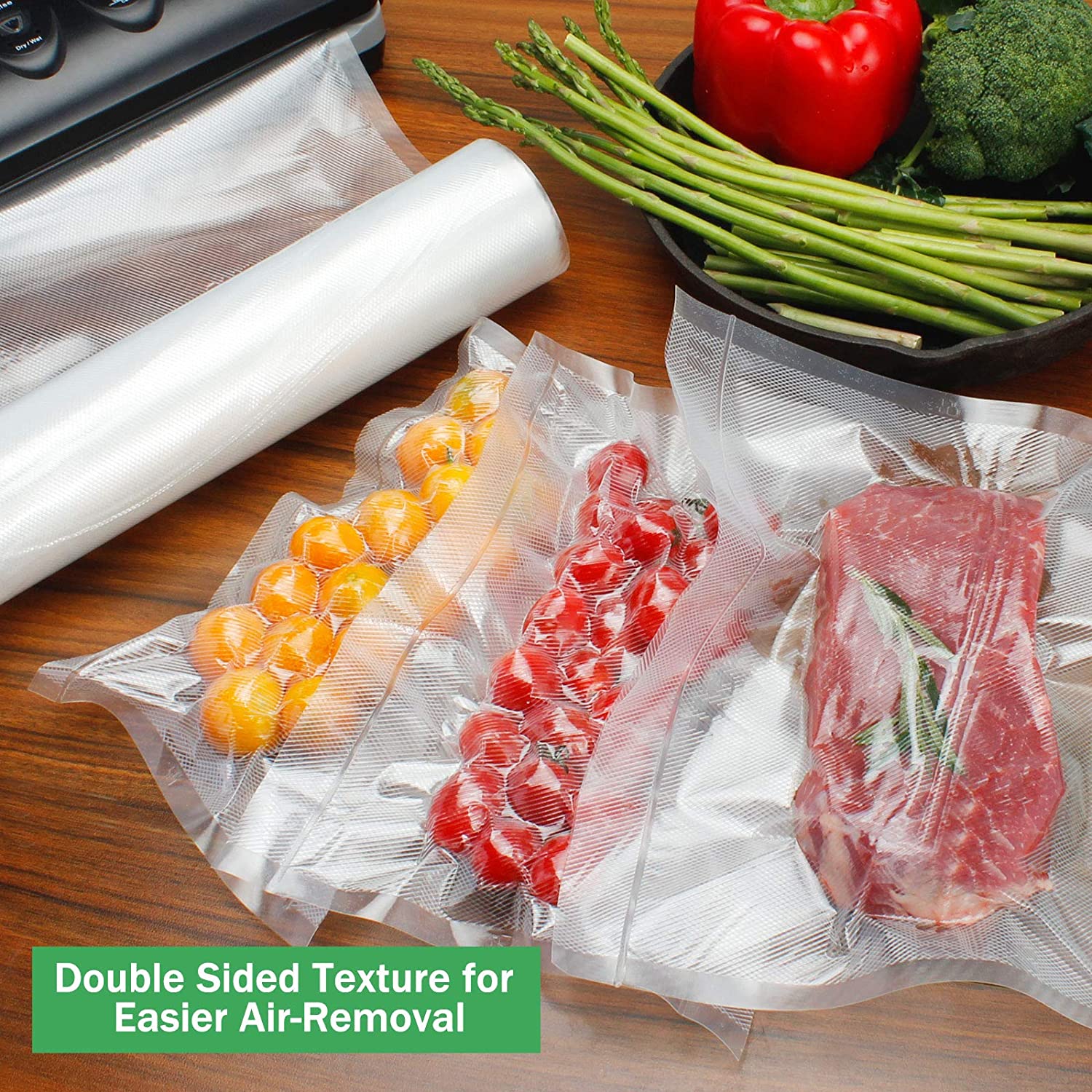 Sacs sous vide pour aliments,  - Food Storage Vacuum Bags avis et prix