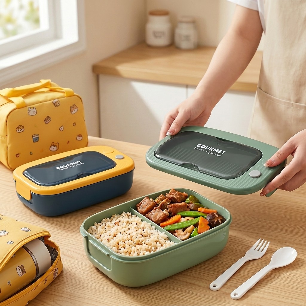 Boîte à bento en plastique mic - Food Storage Made Easy avis et prix