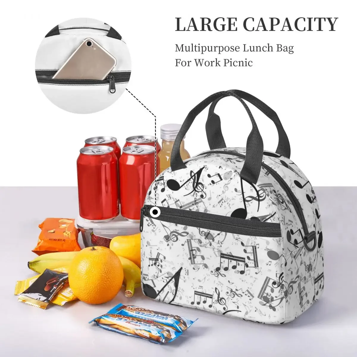 Sac à déjeuner isotherme avec  - Food Storage Notes avis et prix