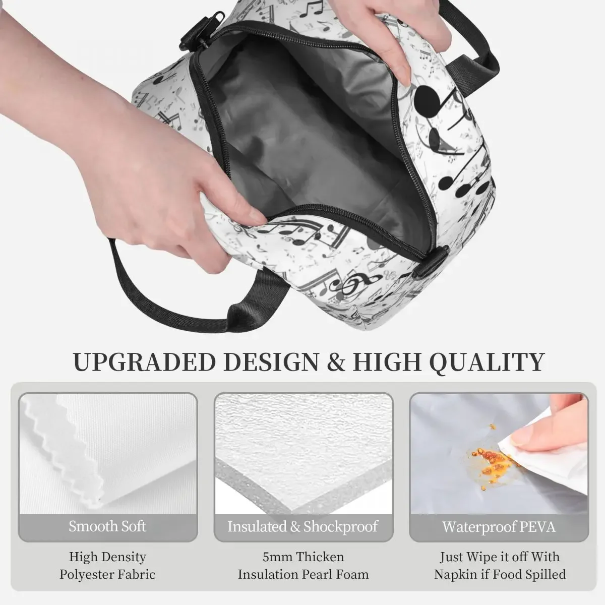 Sac à déjeuner isotherme avec  - Food Storage Notes avis et prix