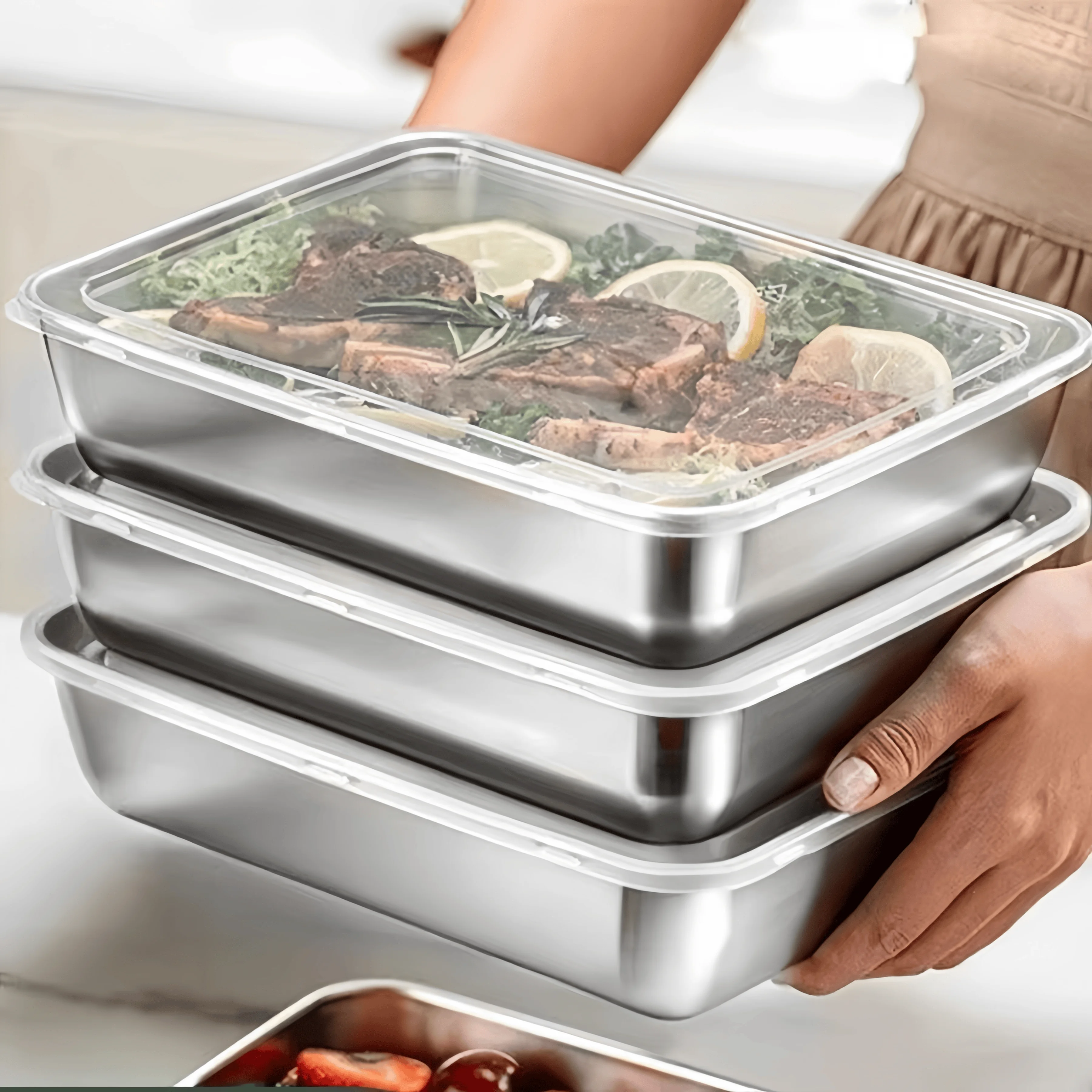 Boîte à lunch scellée en acier - Food Storage In Stainless Steel avis et prix